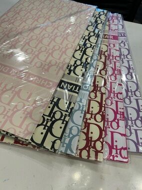 Korean floral wrapping paper